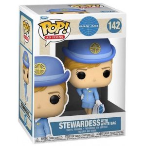 Buy Funko Pop! #142 Pan Am Stewardess with white bag