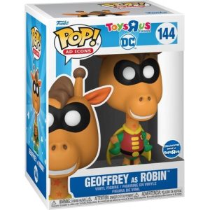 Buy Funko Pop! #144 Geoffrey the Giraffe (as Robin)