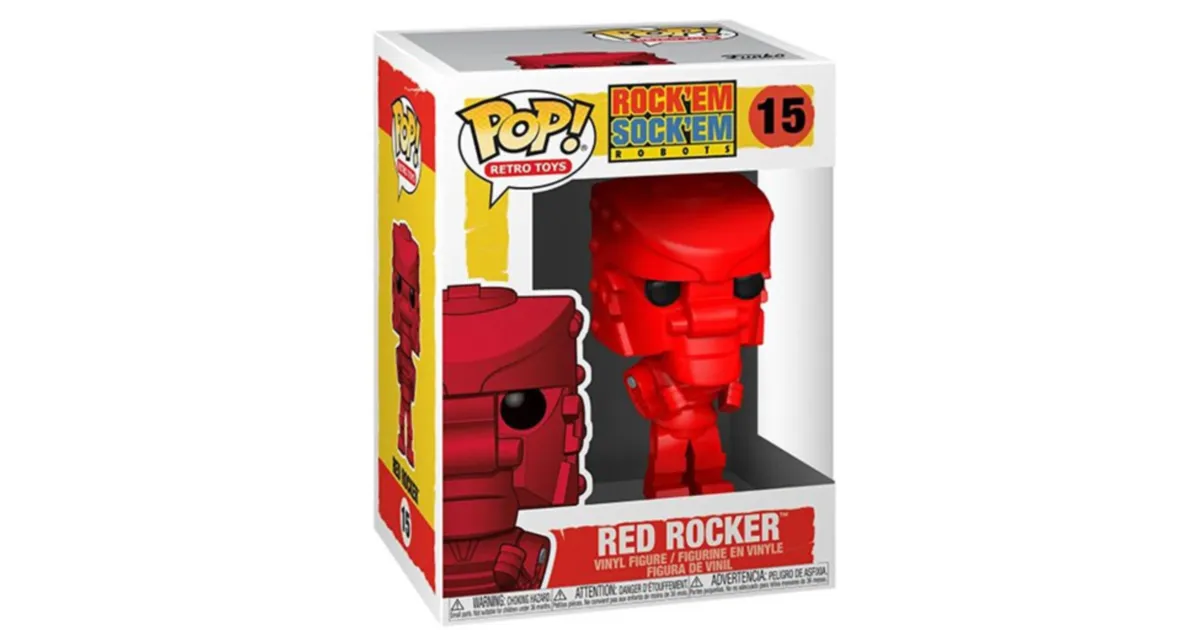 Buy Funko Pop! #15 Red Rocker Robot