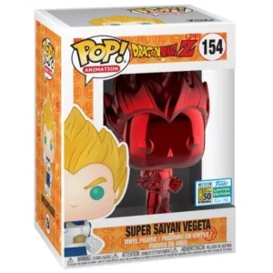 Buy Funko Pop! #154 Super Saiyan Vegeta (Chrome Red)