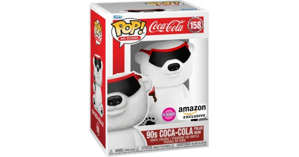 Buy Funko Pop! #158 90S Coca-Cola Polar Bear (Flocked)