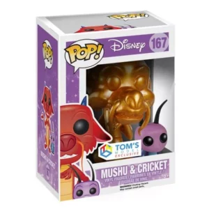 Buy Funko Pop! #167 Mushu (with Cricket) (Metallic)