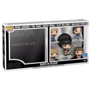 Buy Funko Pop! #17 AC/DC : Back in Black (Brian Johnson, Phil Rudd, Angus Young, Cliff Williams & Malcom Young)