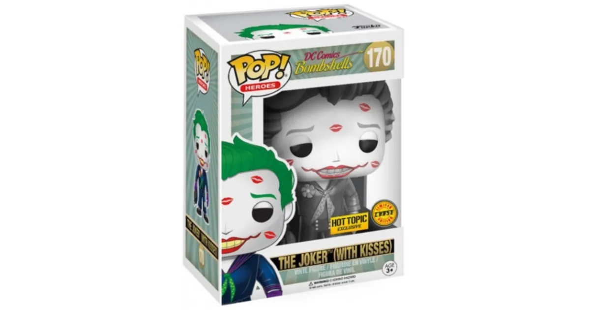 Buy Funko Pop! #170 The Joker With Kisses (Black & White)