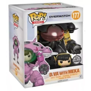 Buy Funko Pop! #177 D.Va with Meka (Carbon Fiber) (Supersized)