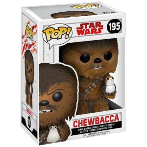 Buy Funko Pop! #195 Chewbacca with Porgs