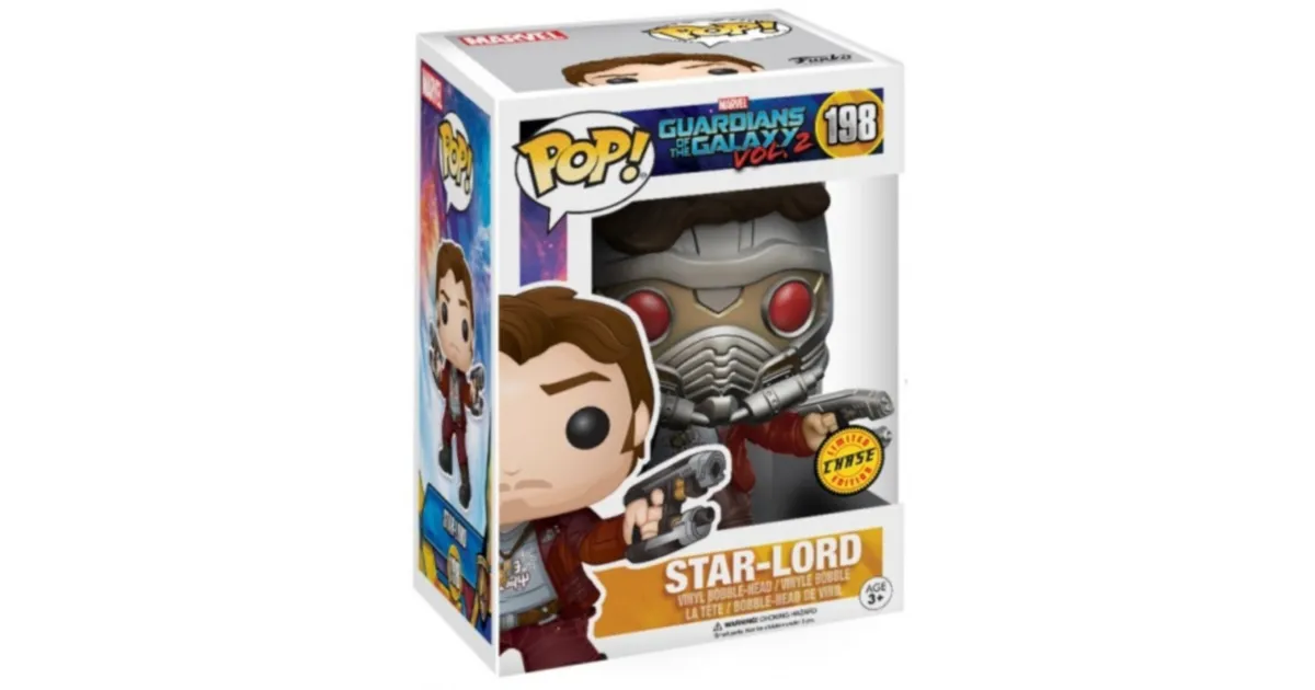 Buy Funko Pop! #198 Star-Lord (Chase)