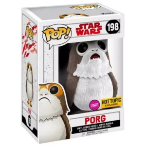Buy Funko Pop! #198 Porg Open Mouth (Chase & Flocked)