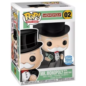 Buy Funko Pop! #02 Mr. Monopoly with Money Bag