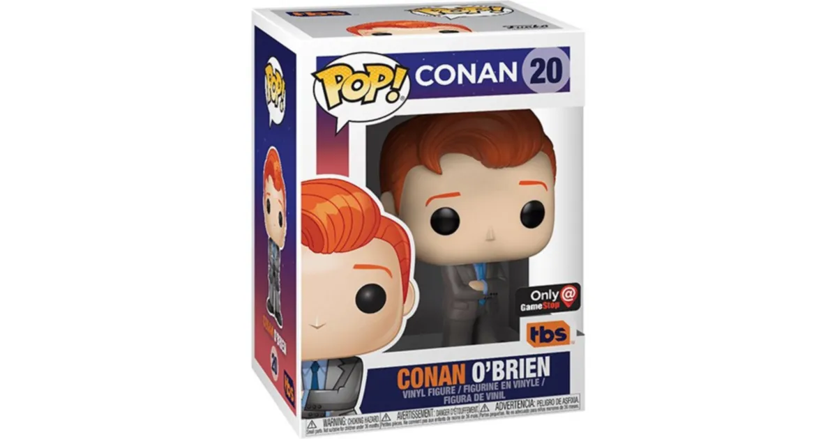 Buy Funko Pop! #20 Conan O'Brien Suit