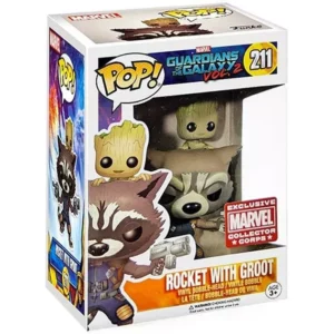 Buy Funko Pop! #211 Rocket with baby Groot