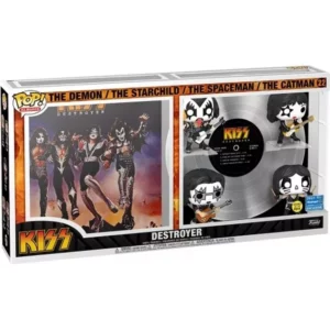 Buy Funko Pop! #22 KISS : Destroyer (The Demon, The Starchild, The Spaceman & The Catman)