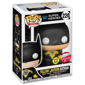 Buy Funko Pop! #220 Yellow Lantern Batman (Glow in the Dark)