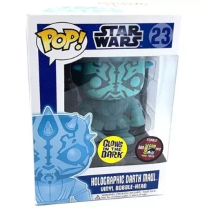 Buy Funko Pop! #23 Holographic Darth Maul (Glow in the Dark)