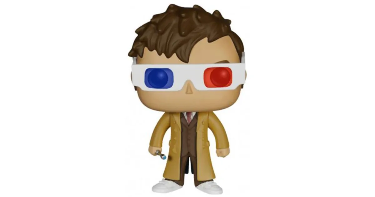 Buy Funko Pop! #233 10Th Doctor (3D Glasses)