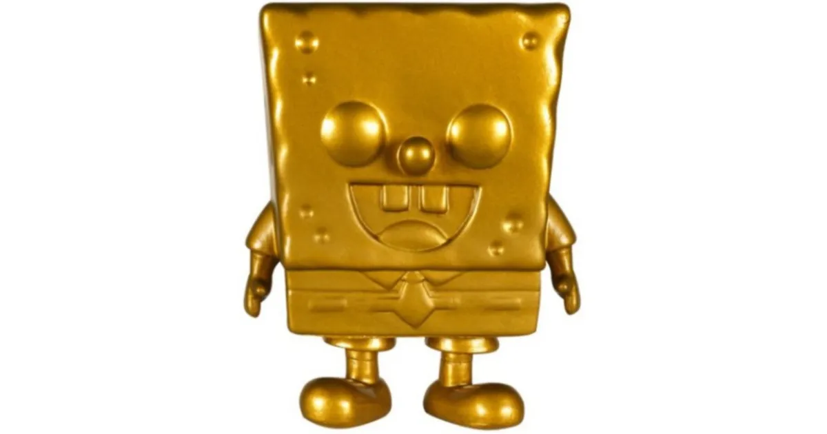 Buy Funko Pop! #25 Spongebob Squarepants (Gold)
