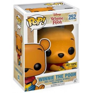 Buy Funko Pop! #252 Winnie the Pooh Seated (Flocked)