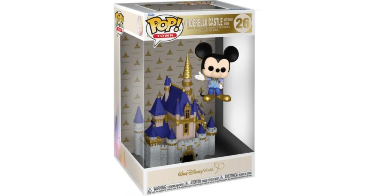 Buy Funko Pop! #26 Cinderella Castle & Mickey Mouse