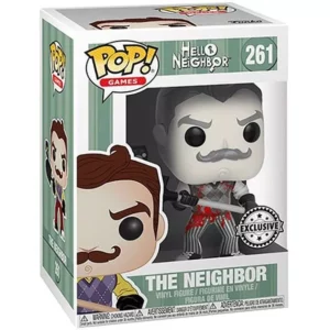 Buy Funko Pop! #261 The Neighbor (Black & White) (Bloody)