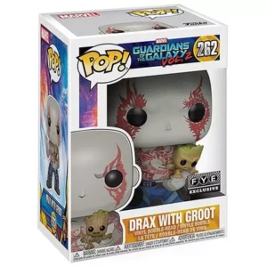 Buy Funko Pop! #262 Drax with baby Groot