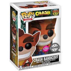 Buy Funko Pop! #273 Crash Bandicoot (Flocked)