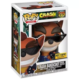 Buy Funko Pop! #275 Crash Bandicoot in Biker Outfit