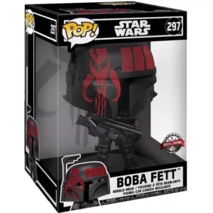 Buy Funko Pop! #297 Boba Fett (Black) (Supersized)