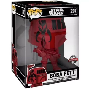 Buy Funko Pop! #297 Boba Fett (Red) (Supersized)