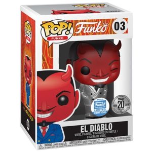 Buy Funko Pop! #03 El Diablo (in Suit) (Silver)