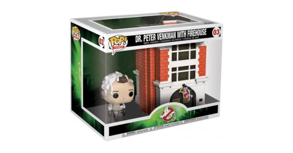 Buy Funko Pop! #03 Dr. Peter Venkman With Firehouse