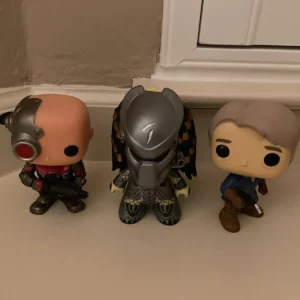 3 Pack Funko Pop Predator, Han Solo Snow Gear, and Unknown