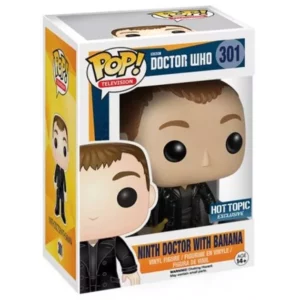 Buy Funko Pop! #301 9th Doctor (with Banana)
