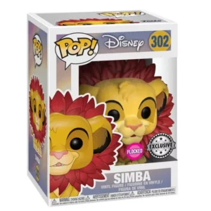 Buy Funko Pop! #302 Simba with Leaf Mane (Flocked)