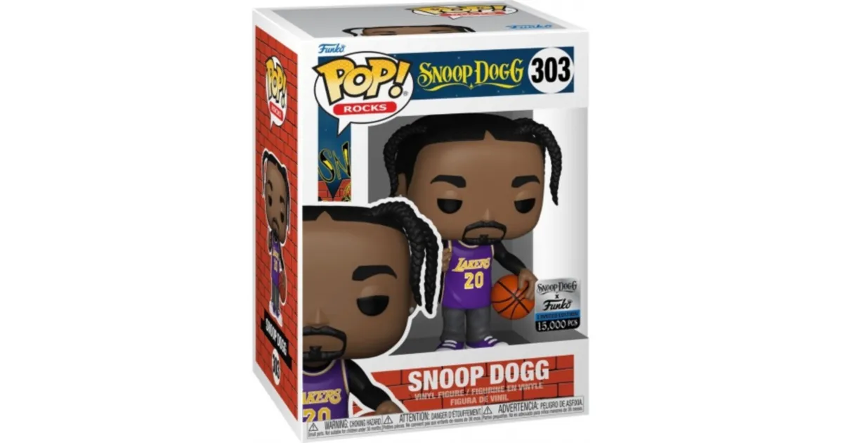 Buy Funko Pop! #303 Snoop Dogg In Lakers Jersey