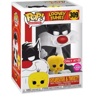 Buy Funko Pop! #309 Sylvester & Tweety (Flocked)