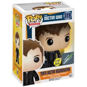 Buy Funko Pop! #319 10th Doctor (Regeneration) (Glow in the Dark)