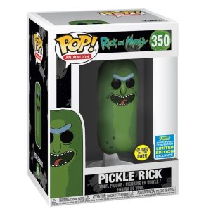 Buy Funko Pop! #350 Pickle Rick (Glow in the Dark)