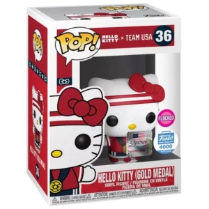 Buy Funko Pop! #36 Hello Kitty (Gold Medal) (Flocked)