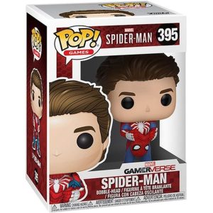 Buy Funko Pop! #395 Spider-Man (White Spider Unmasked)