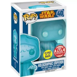 Buy Funko Pop! #40 Holographic Emperor Palpatine (Glow in the Dark)