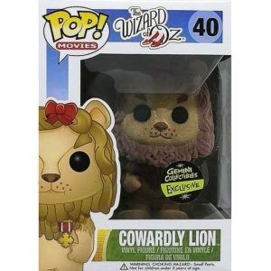 Buy Funko Pop! #40 Cowardly Lion (Flocked)