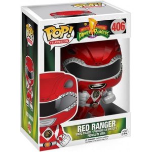 Buy Funko Pop! #406 Red Ranger (Metallic)