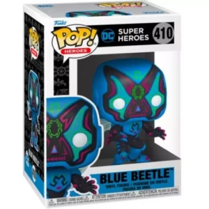 Buy Funko Pop! #410 Blue Beetle (Dia de los DC)