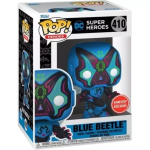 Buy Funko Pop! #410 Blue Beetle (Dia de los DC) (Glow in the Dark)