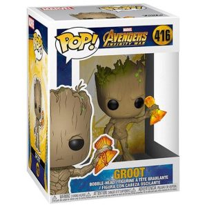 Buy Funko Pop! #416 Groot (with Stormbreaker)