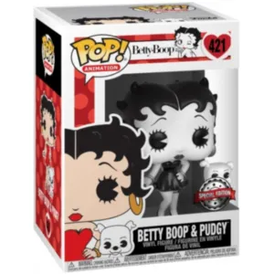 Buy Funko Pop! #421 Betty Boop & Pudgy (Black & White)