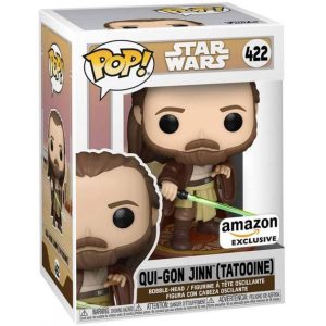 Buy Funko Pop! #422 Qui-Gon Jinn on Tatooine