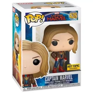 Buy Funko Pop! #435 Captain Marvel (Brown Jacket)