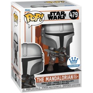 Buy Funko Pop! #479 The Mandalorian with Beskar Staff