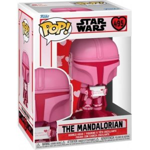 Buy Funko Pop! #495 The Mandalorian (Pink)